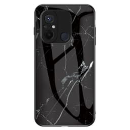 SKALO Xiaomi Redmi 12C 4G Marmor Härdat Glas TPU-skal - Motiv 4