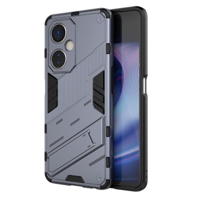 SKALO OnePlus Nord CE 3 Lite 5G Hybrid BIBERCAS Cover - Mørkeblå