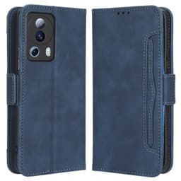 SKALO Xiaomi 13 Lite 6-FACK Plånboksfodral - Blå