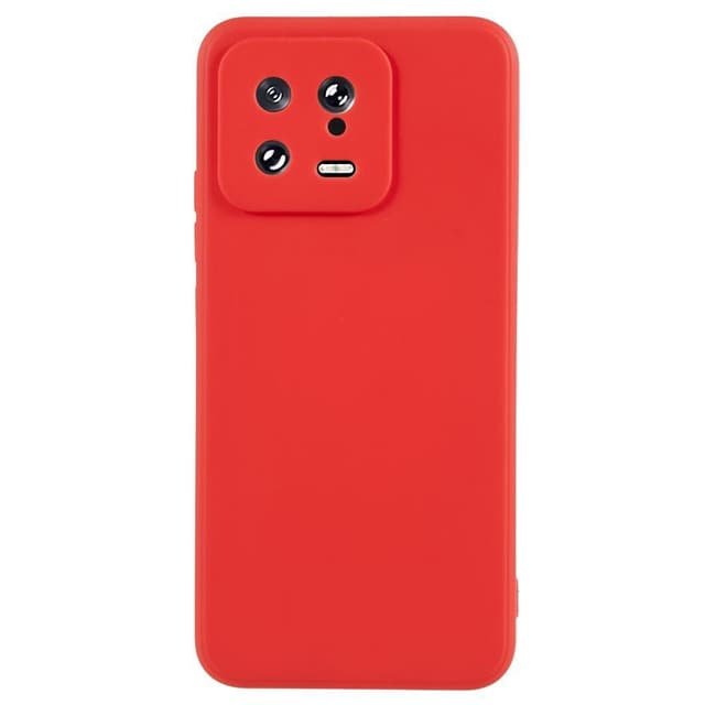 SKALO Xiaomi 13 5G Ultratynd TPU-skal - Rød