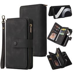 SKALO Xiaomi 13 Lite Big Wallet 17-FACK Plånboksfodral - Svart