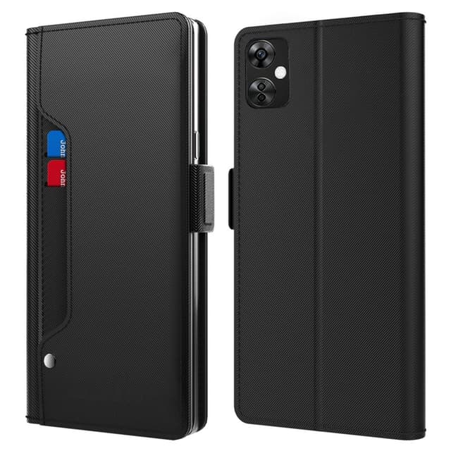 SKALO OnePlus Nord CE 3 Lite 5G Kortinhaltijan peililompakko - Musta