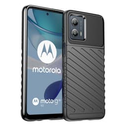 SKALO Motorola Moto G53 5G Twill TPU kuori - - Musta
