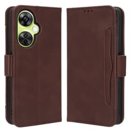 SKALO OnePlus Nord CE 3 Lite 5G 6-FACK Plånboksfodral - Brun