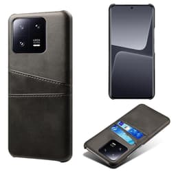 SKALO Xiaomi 13 Pro 5G PU-Läder Korthållare Skal - Svart