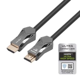 NORDIC CERTIFICEREDE KABLER 5m Ultra High Speed ​​​​HDMI 2.1 8K 60Hz 4K 120Hz 48Gbps Dynamic HDR eARC VRR-kabel forgyldt