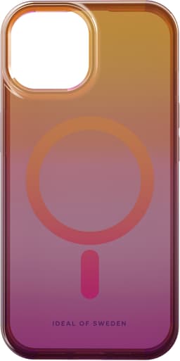 iDeal of Sweden MagSafe Clear fodral för iPhone 15 (Vibrant Ombre)