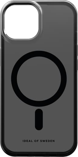 iDeal of Sweden MagSafe Clear deksel til iPhone 16E/17E/15/14/13 (Tint. Blk)