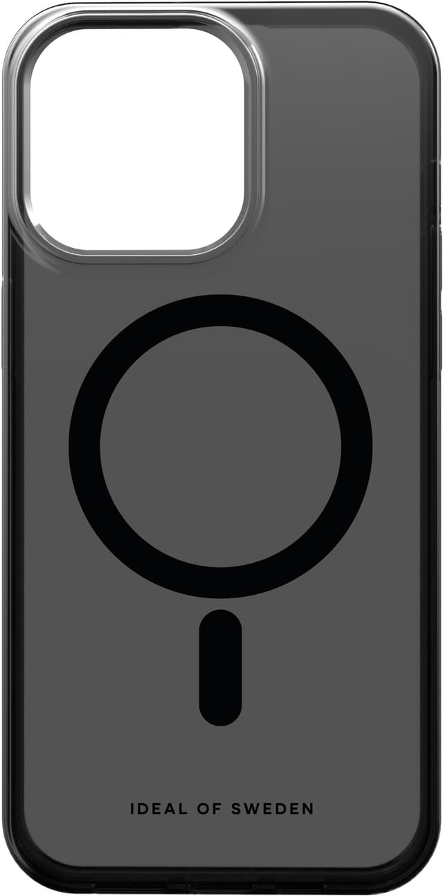 iDeal of Sweden MagSafe Clear fodral för iPhone 15PM (Tinted Black)