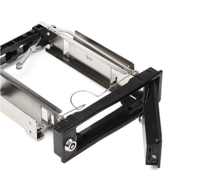 NÖRDIC 5,25"" mobilstativ for 1 x 3,5"" SATA / SAS HDD