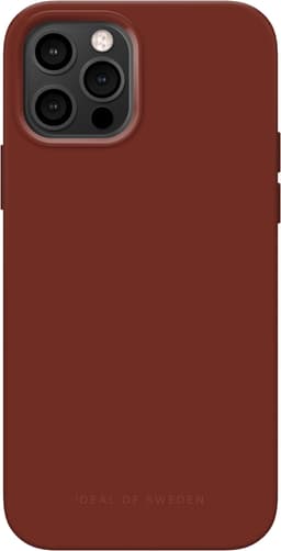 iDeal of Sweden MagSafe Silicone deksel til iPhone 12/12P (dark amber)