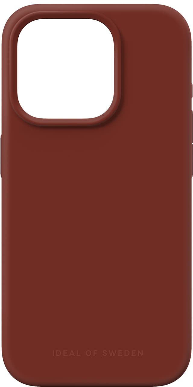 iDeal of Sweden MagSafe Silicone deksel til iPhone 15PR (dark amber)