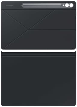Samsung Tab S9+/S9 FE+ Smart Book suojakotelo (musta)
