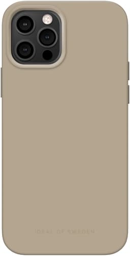 iDeal of Sweden MagSafe silikone etui til iPhone 12/12P (beige)