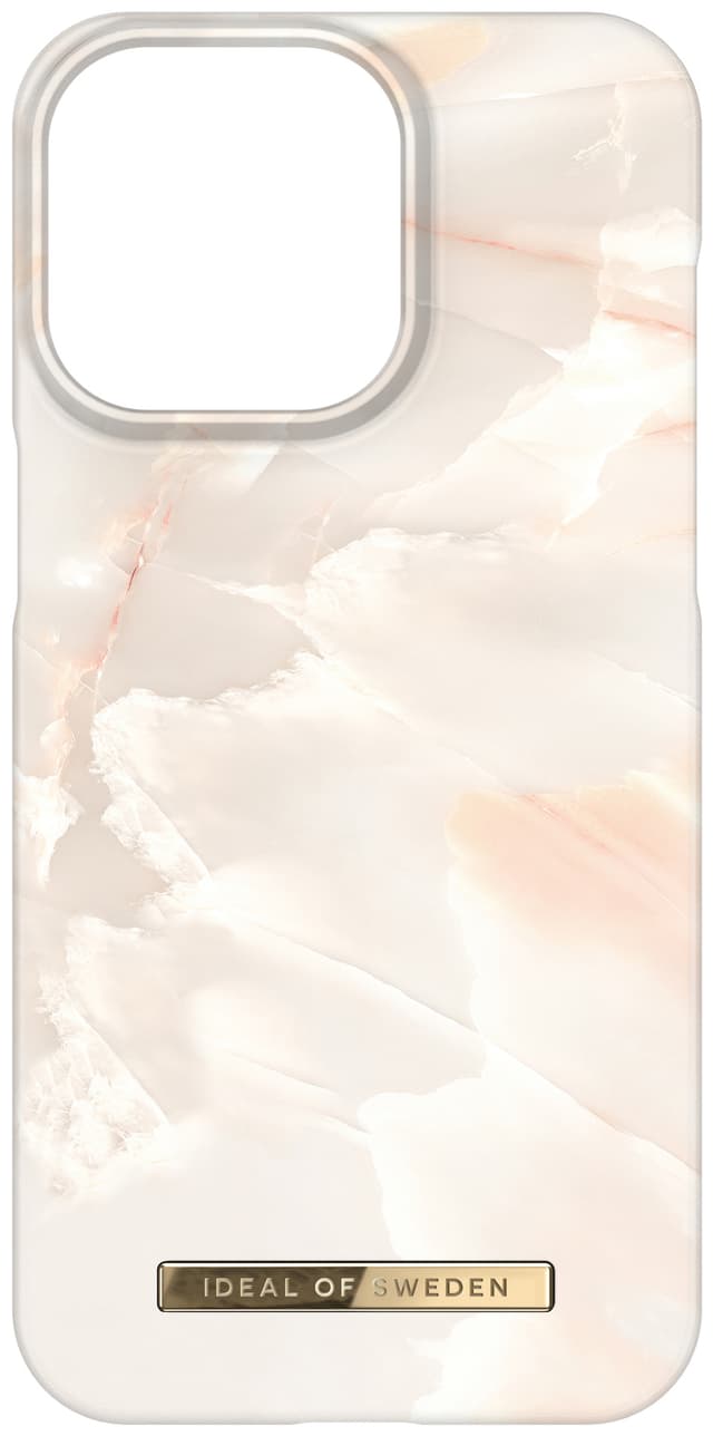 iDeal of Sweden Fashion etui til iPhone 15PM (rose perlemarmor)