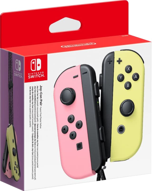 Nintendo Switch Joy-Con kontrollpar (pastell-lilla + pastellgrønn