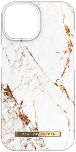 iDeal of Sweden Fashion etui til iPhone 15 (carrara guld)