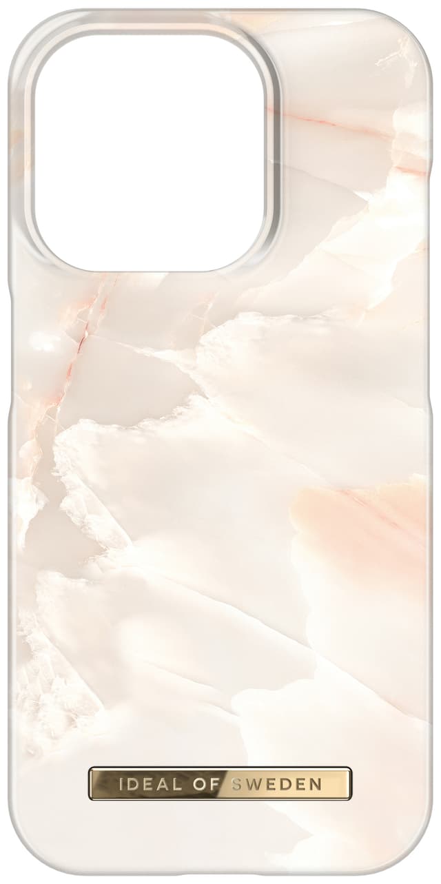 iDeal of Sweden Fashion fodral för iPhone 15PR (Rose Pearl Marble)