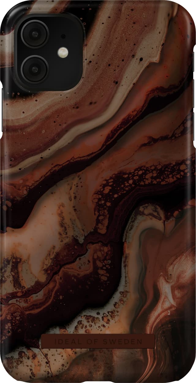 iDeal of Sweden Fashion fodral för iPhone 11/XR (mörk bärnsten)