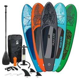 Oppusteligt Stand Up Paddle Board Makani, orange, 320x82x15 cm, inkl. pumpe og