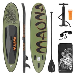 Surfbræt Stand Up Paddle SUP Board Maona Paddelboard aufblasbar Olive 308cm