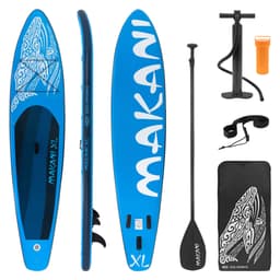 Puhallettava Stand Up Paddle Board Makani XL 380x80x15 cm Sininen PVC