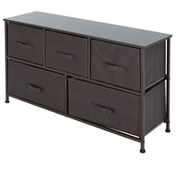 ML-Design kaapin laatikkoon, lipasto kangas 5, 100 x 30 x 54,5 cm, harmaa,