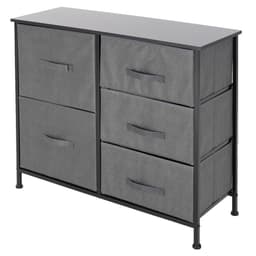 ML-Design kaapin laatikkoon, lipasto kankaiset viisi laatikkoa, 80x30x70 cm,