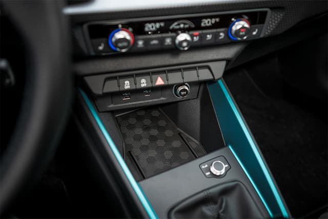 Qi trådløs oplader - OEM design - Audi A1/A1 Citycarver 2018/19-2021 - 10W