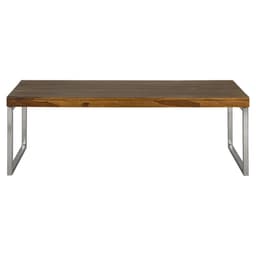 Womo-Design sohvapöytä Siena 120x40x60cm, käsintehty olohuone pöydällä