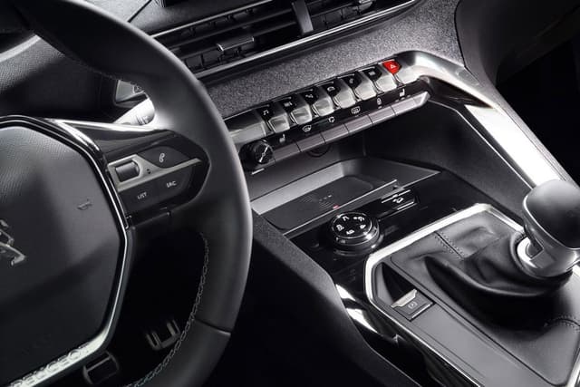 Qi Trådløs Oplader, OEM Design, Til Peugeot 3008 II/5008 II - 10W