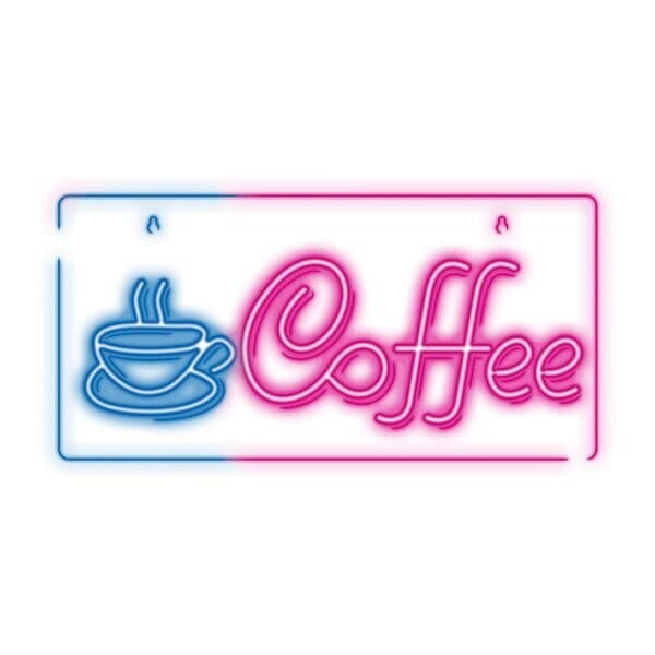 Dekorativ LED-belysning - Kaffe
