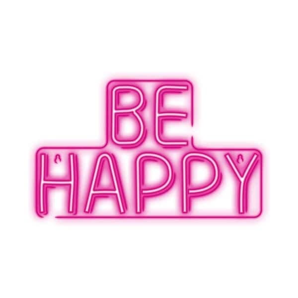 Dekorativ LED-belysning - Be Happy