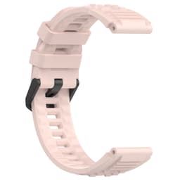 Silikonklokkearmbåndsrem for Huami Amazfit T-Rex Ultra Rosa