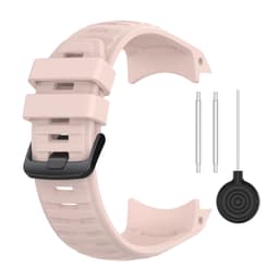 Virallinen silikoniranneke Garmin Instinct 2X -rannekkeeseen Vaaleanpunainen