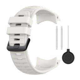 Virallinen silikoniranneke Garmin Instinct 2X -rannekkeeseen Valkoinen
