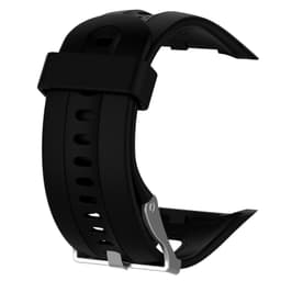 Silikonbåndstropp for Garmin Forerunner 10/15 G3 delt stropp for kvinner Sort