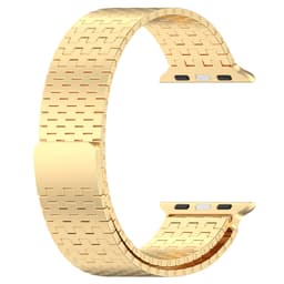 Magneettinen lukko ruostumattomasta teräksestä valmistettu ranneke Apple Watch Ranneke 42/44/45/49mm Kulta
