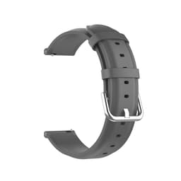 INF Rund hale klokkebånd i ekte skinn til Huawei Watch 22 mm Grå Huawei watch4/Huawei watch4 pro/Huawei watch GT3 SE/Huawei Watch Buds/Huawei watch3 pro new/Huawei watch GT3 PRO 46MM/Huawei watch GT Runner/Huawei wa
