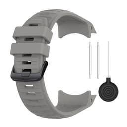 Virallinen silikoniranneke Garmin Instinct 2X -rannekkeeseen Harmaa