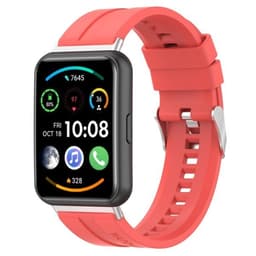 Silikonarmband till Huawei Watch Fit 2 - röd