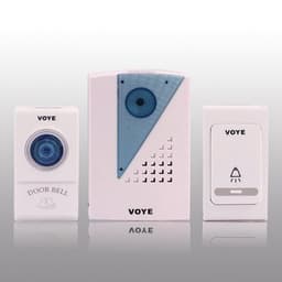 Trådløs Dørklokke med 2 Transmitter