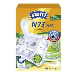 Swirl N73 Pölypussi 4-pakkaus + suodatin 6765956