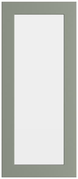 Epoq Trend kjøkkenskapdør i glass 30x70 (sage)