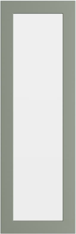 Epoq Trend  lasinen kaapinovi keittiöön 30x92 (salvia)
