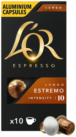 L'Or Lungo Estremo 10 kaffekapslar (10 st)