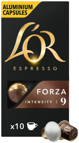 L'Or Forza 9 kaffekapslar (10 st)