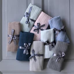 NG Baby Rutenettpledd Dusty Pink 75x100