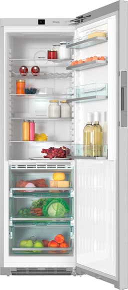 MIELE FRIDGE 185CM STEEL A+++