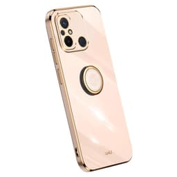 För Xiaomi Redmi 12C skal Finger Ring TPU - Rosa